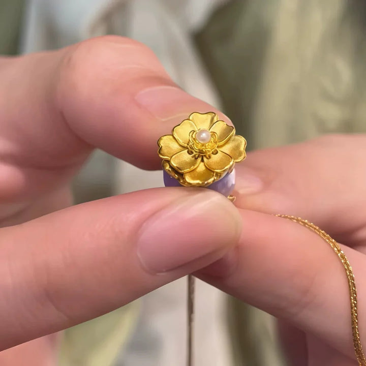 Naszyjnik Aurora Rose – Rozkwit Miłości