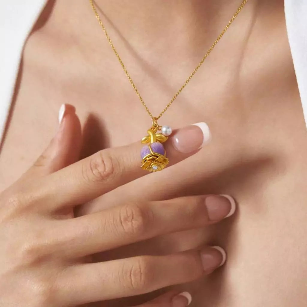 Naszyjnik Aurora Rose – Rozkwit Miłości