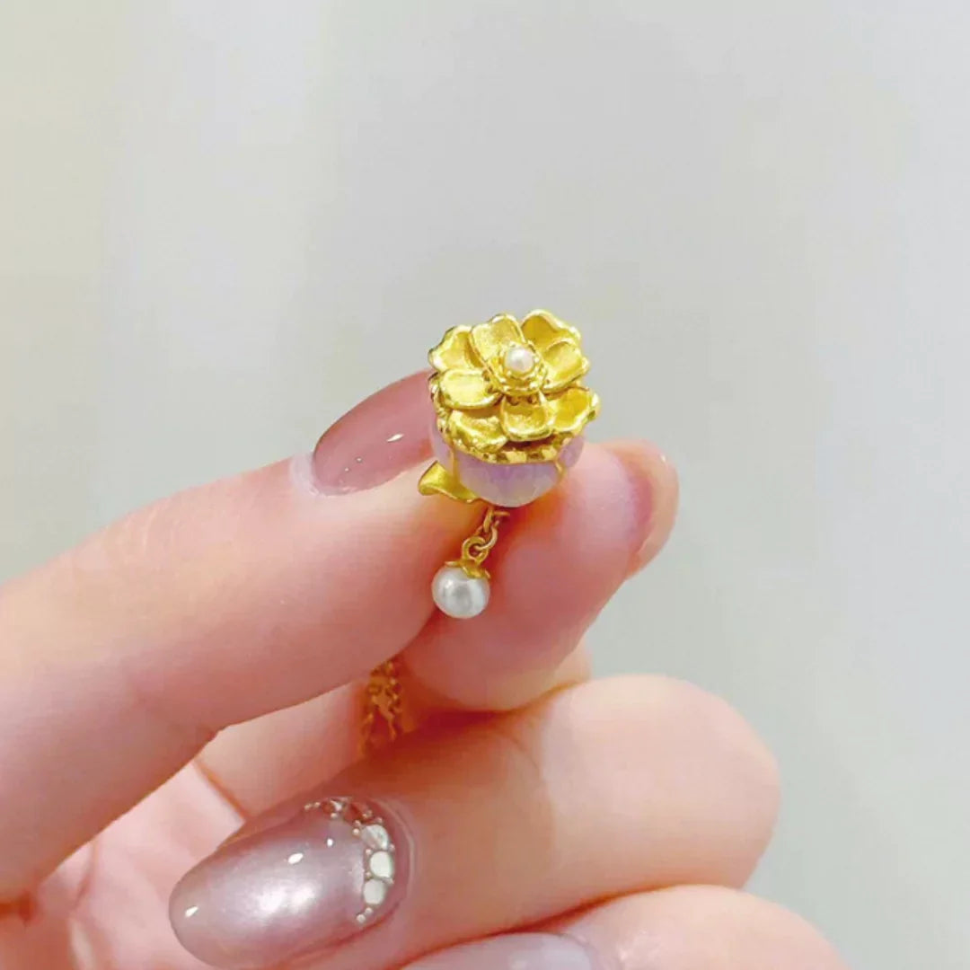 Naszyjnik Aurora Rose – Rozkwit Miłości